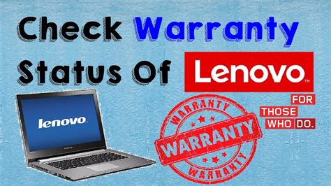 lenovo laptop warranty check